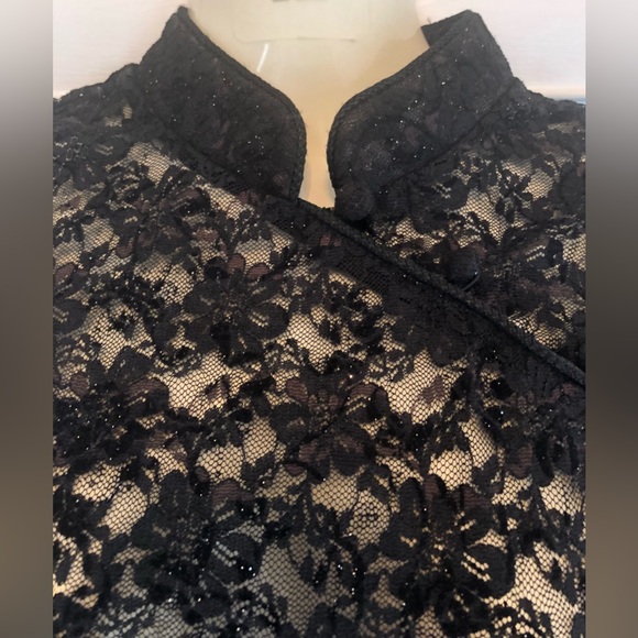 Black Lace Blouse - Picture 2 of 2